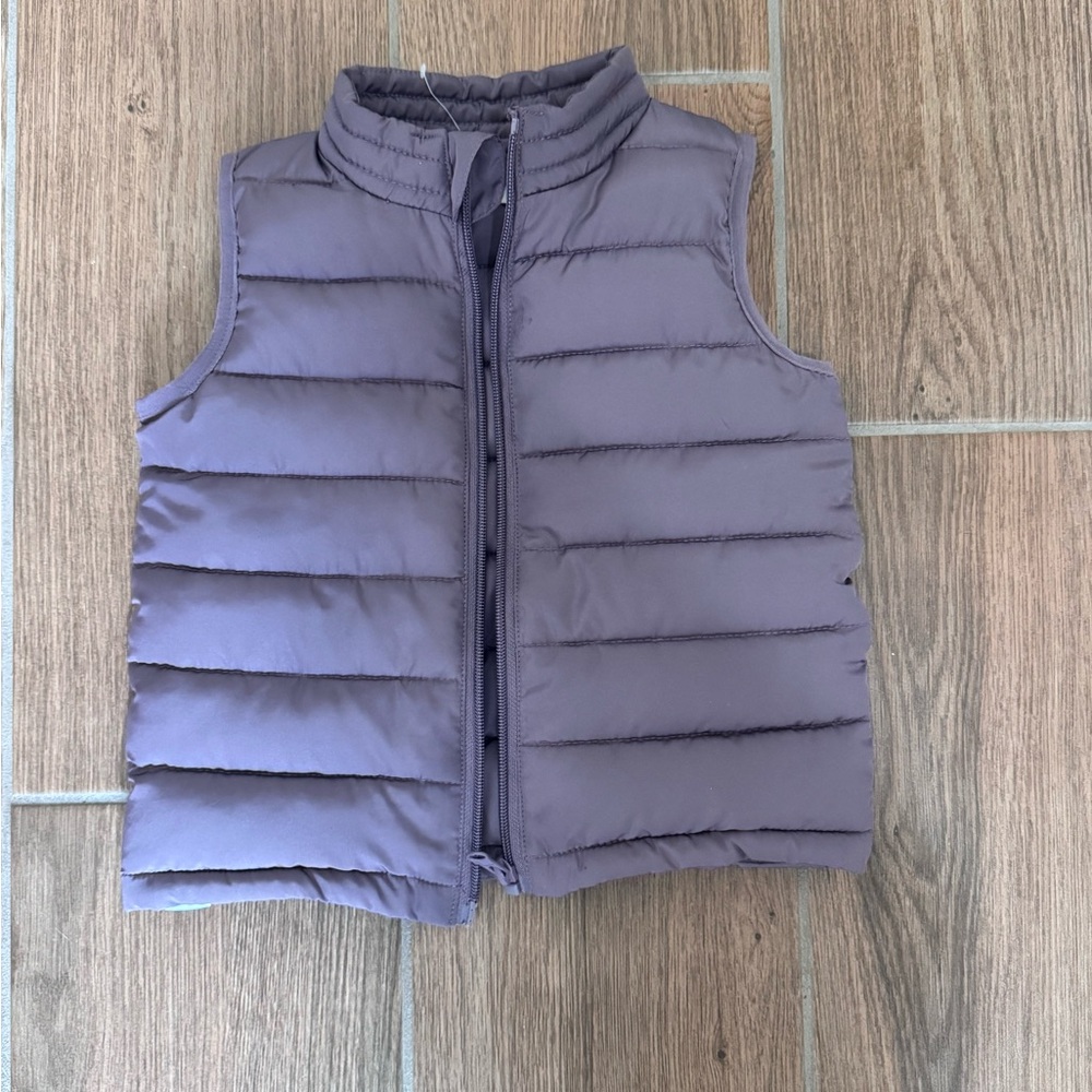 Kids Purple Puffer Vest